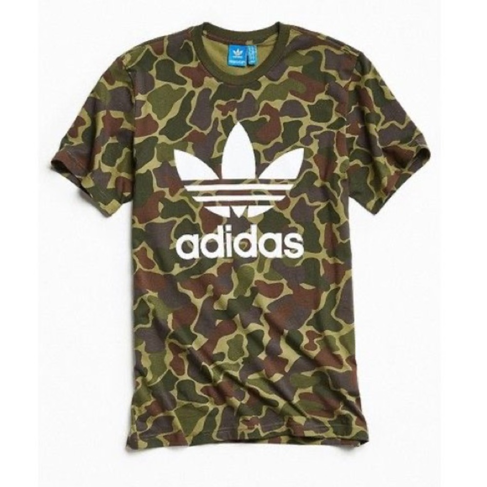 Adidas camo tshirt